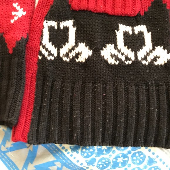 NY & Co. - Red & White Christmas Cardigan Sweater - Women - Small - Picture 5 of 5